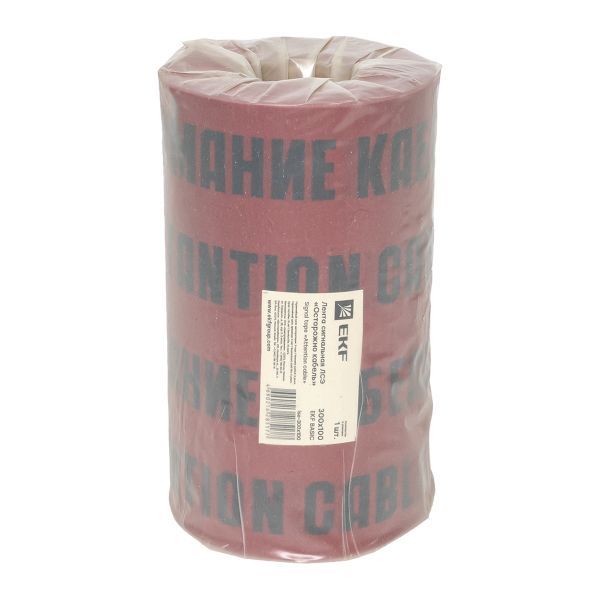 Лента сигнальная ЛСЭ "Осторожно кабель" 300x100 EKF Basic