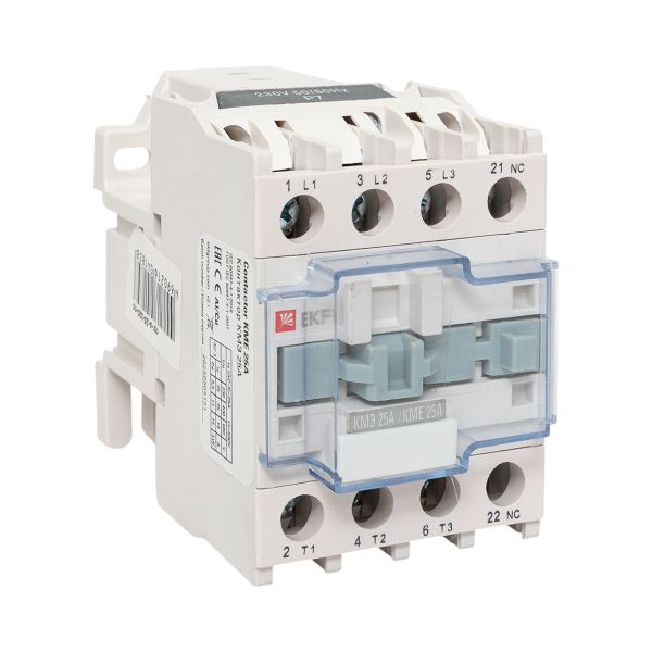 Контактор КМЭ малогабаритный 25А 220В 1NC EKF PROxima