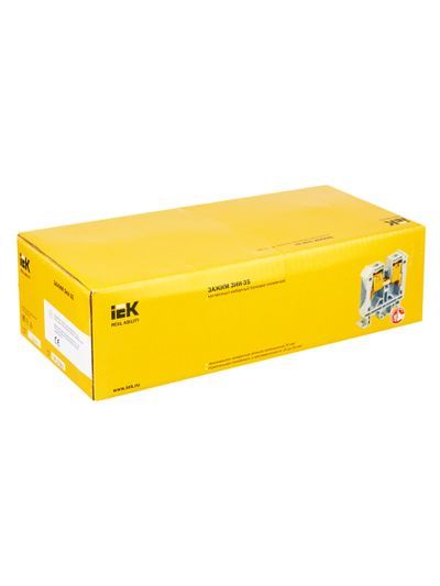 Зажим наборный ЗНИ-35мм2 (JXB125А) серый IEK