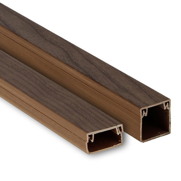 Канал кабельный (40x25) (24 м) темное дерево EKF-Plast