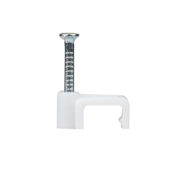 Скоба крепежная квадратная (плоская) (7мм.) (50шт.) EKF PROxima