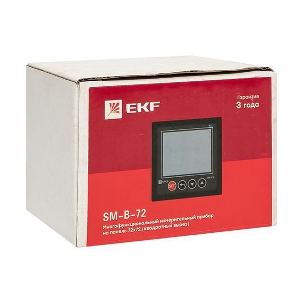 Многофункциональный измерительный прибор SM-B-72 на панель 72x72 EKF