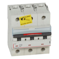Выкл.автом.  3П  32А  хар-ка C 36кА  LGR  DX3 410024