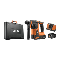 Бесщеточный перфоратор AEG BBH18BL2-502C SDS+, 18В 4935492343