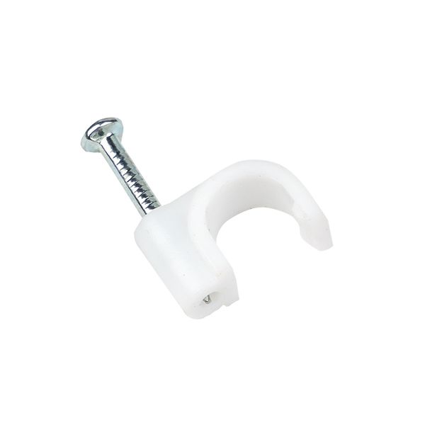 Скоба крепежная круглая (7мм.) (50шт.) EKF PROxima