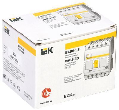Выключатель автоматический ВА88-33 3Р 160А 35кА IEK