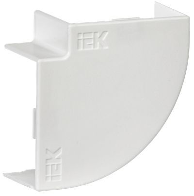 ELECOR Поворот на 90град КМП 100х60 белый (2шт/компл) IEK