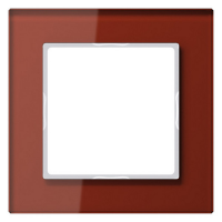 Рамка 1-ая стекло Jung A Creation Красный