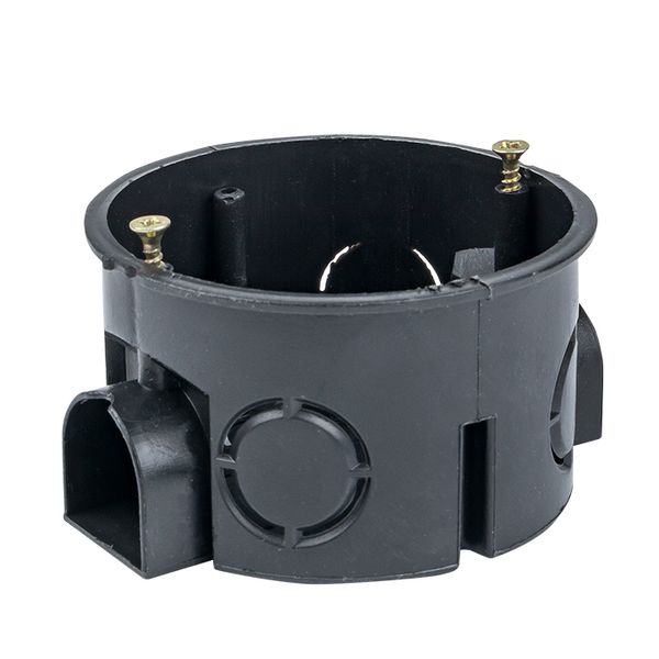 Коробка установочная приборная КМТ-010-044 со стыковочными узлами и саморезами для твердых стен (71x42) EKF PROxima