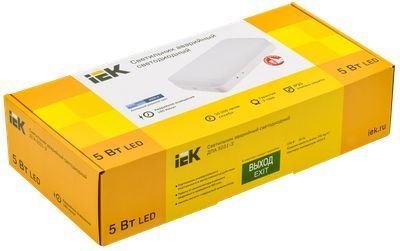 Светильник аварийный ДПА 5031-3 3ч универсальный 24м IP20 IEK