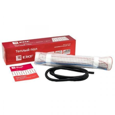Мат нагревательный двухжильный "Уют" 6 кв. м. 900 Вт EKF