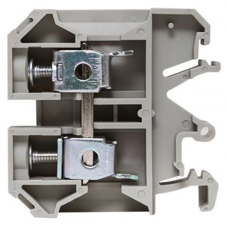 Клемма проходная винтовая JXB 6 мм2 серая EKF