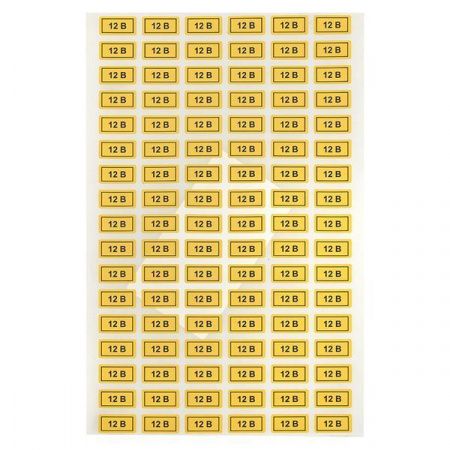 Наклейка "12В" (10x15) EKF PROxima