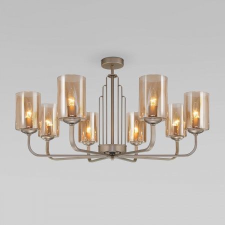 Потолочная люстра Eurosvet Defi 60138/8 перламутровое золото