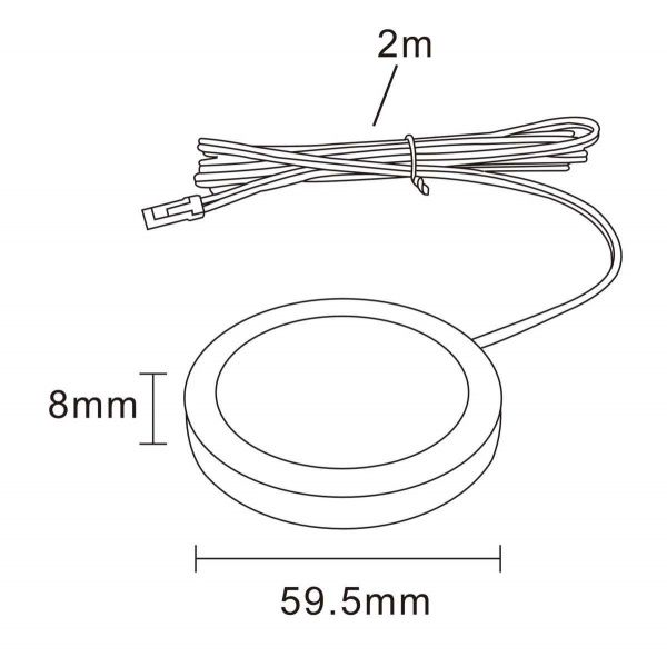 Светильник накладной мебельный 12V Mobiled Lightstar 036230