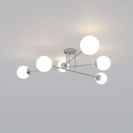 Потолочная люстра Eurosvet Netz 30181/6 хром