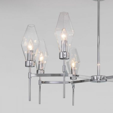 Потолочная люстра Eurosvet Prism 60143/8 хром