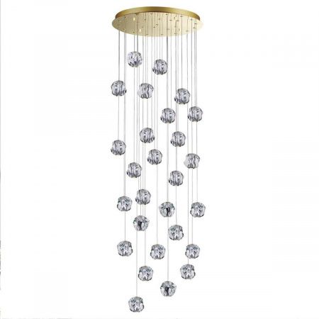 Каскадная светодиодная люстра Odeon Light L-Vision Jemstone 5085/120L