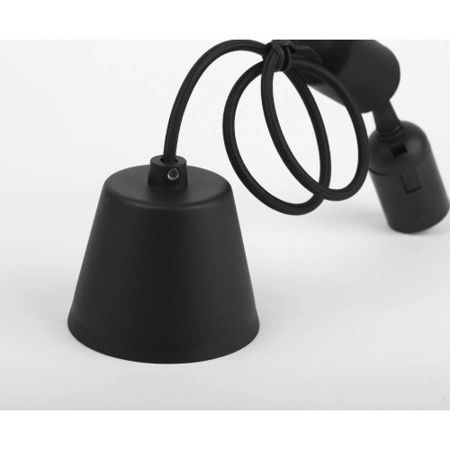 Патрон ЭРА Е27 с подвесом Б0048039 черный