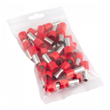 Наконечник штыревой втулочный изолированный НШвИ 35,0-16 (50шт.) EKF PROxima