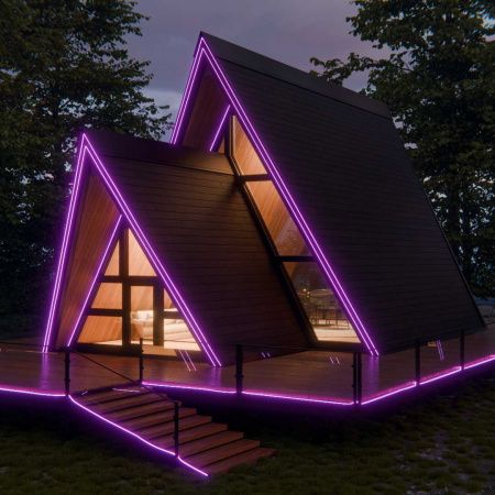 Комплект светодиодного НЕОНа Apeyron 220В, 6Вт/м, RGB, smd5050, 80д/м, 10*18мм, 10м, IP65 (контроллер, заглушка, крепеж - 10шт) 10-108