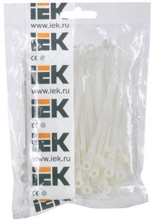 Хомут с отверстием для крепления ХОК3,5х100 (100шт/упак) IEK