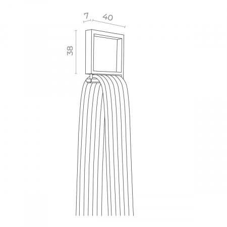 Фиксатор-пряжка для потолочного монтажа ST Luce Band ST411.419.03
