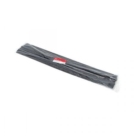 Термоусаживаемая трубка ТУТ нг 8/4 черная в отрезках по 1м EKF PROxima