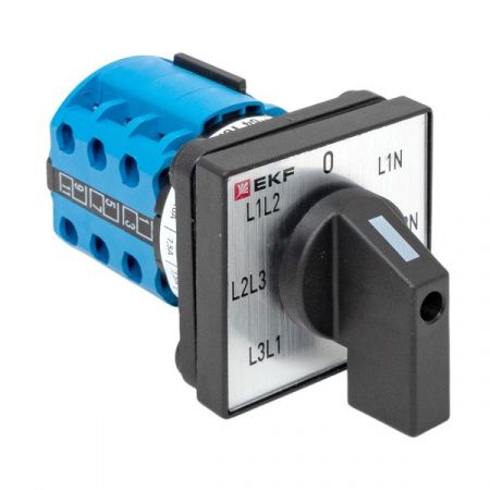 Переключатель кулачковый ПК-1-64 10А для вольтметра EKF PROxima