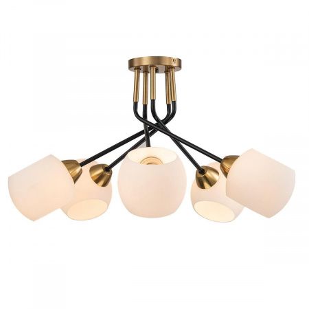 Потолочная люстра Escada Bond 2113/5P Copper/Black