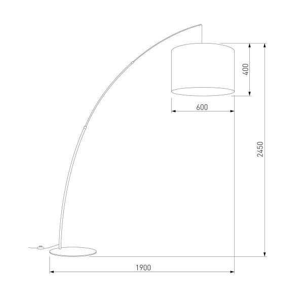 Торшер TK Lighting 5486 Moby Nature