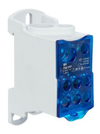 Блок распределительный РБД-160А на DIN-рейку IEK