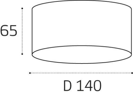 Светильник потолочный Italline IT014-0206 black