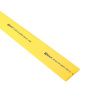 Термоусаживаемая трубка ТУТ нг 30/15 желтая в отрезках по 1м EKF PROxima