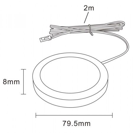 Светильник накладной мебельный 12V Mobiled Lightstar 036540