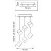 Подвесная люстра Lightstar Qubica 805569