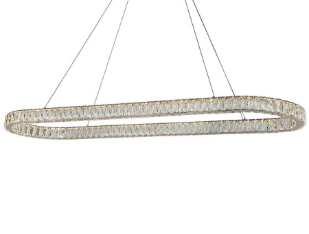 Люстра NEWPORT 8580/140 C oval chrome