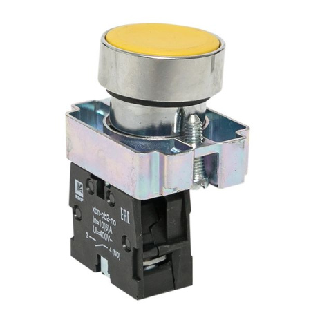 Арм. светосигн. BA51 кнопка желтая NO EKF PROxima