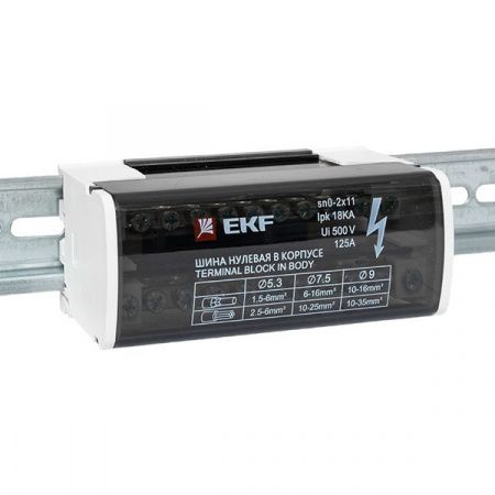 Шина нулевая в корпусе (2x11) EKF PROxima